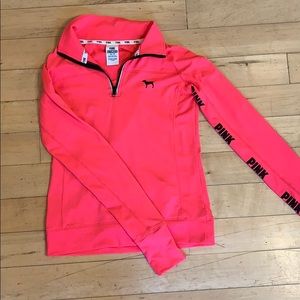 Long sleeve PINK workout shirt